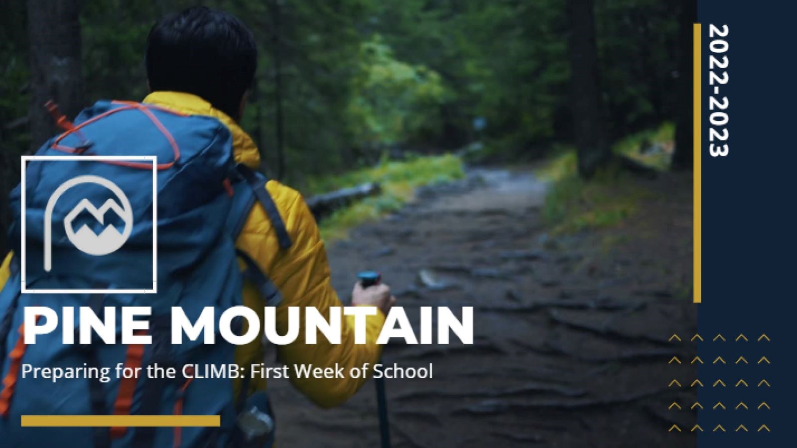 Preparing for the CLIMB: First Week of School